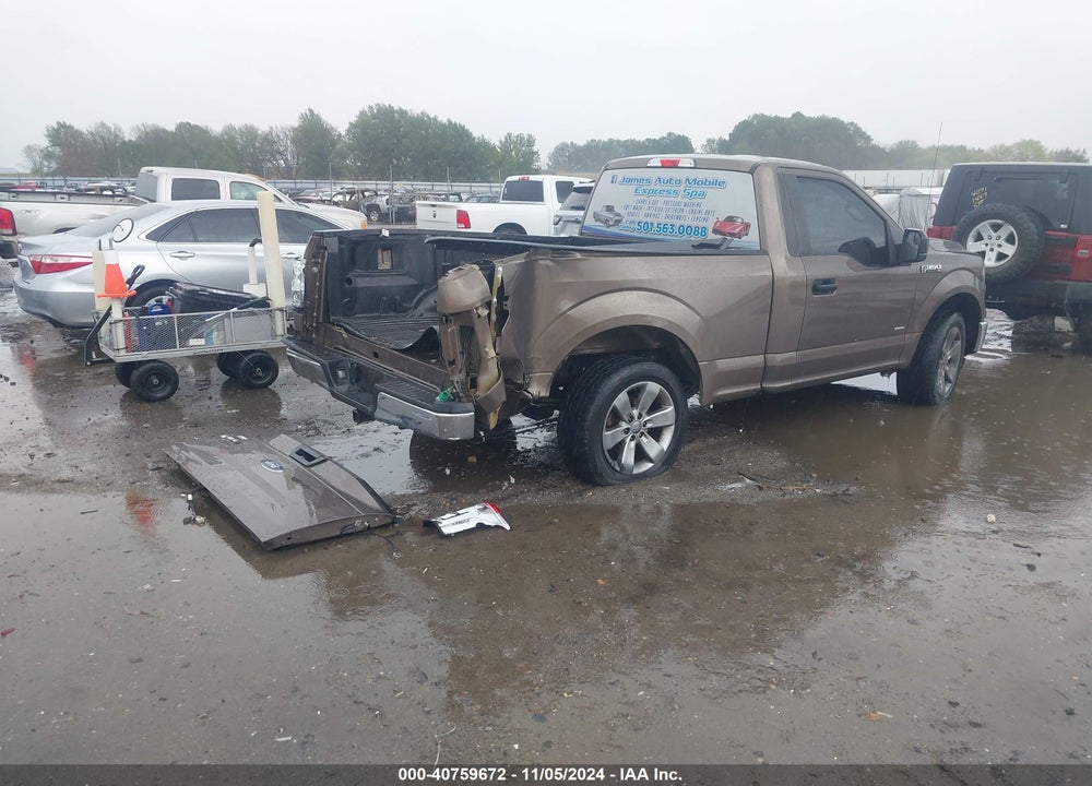 2017 FORD F-150 XL VIN: 1FTMF1CP3HKE05400