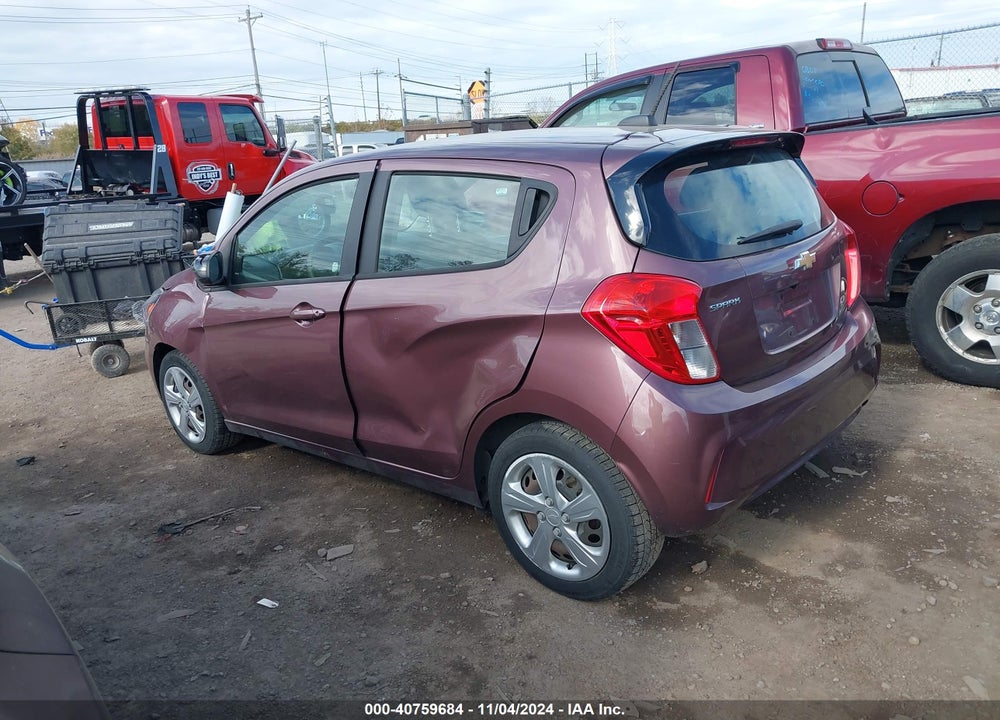 2020 CHEVROLET SPARK FWD LS AUTOMATIC VIN: KL8CB6SA7LC403775