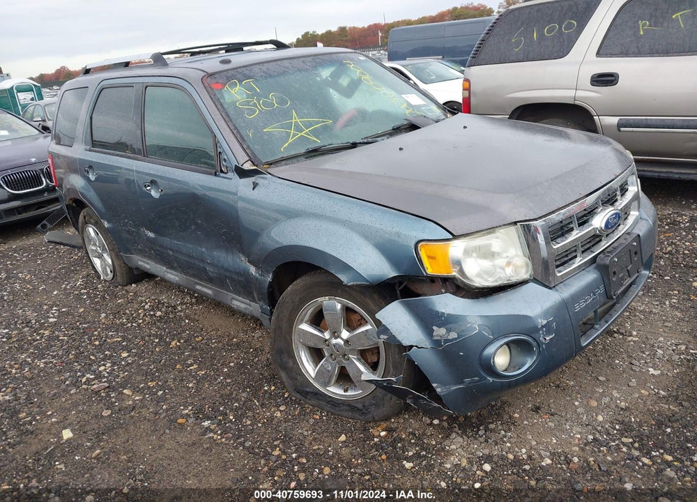 2011 FORD ESCAPE LIMITED VIN: 1FMCU9EG6BKB88098