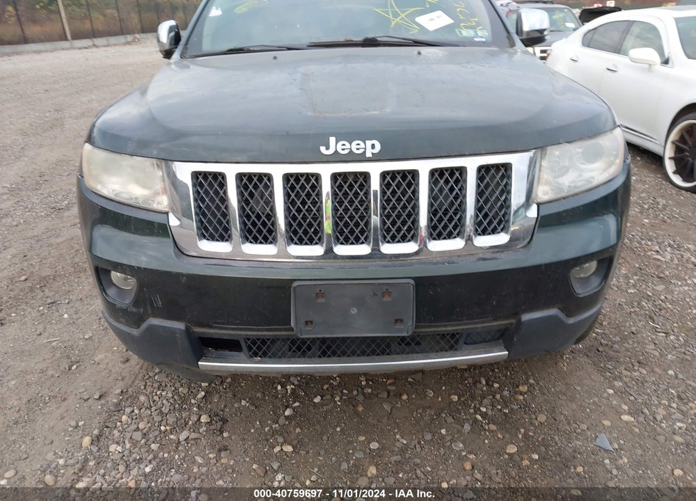 2011 JEEP GRAND CHEROKEE OVERLAND VIN: 1J4RR6GTXBC713533
