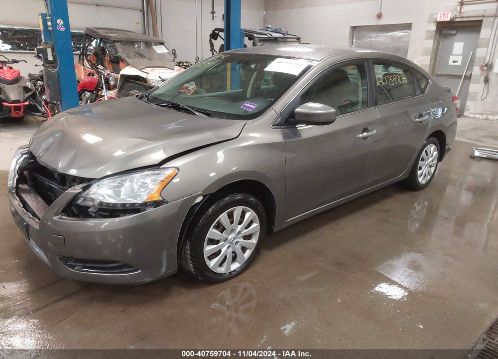 2015 NISSAN SENTRA SV VIN: 3N1AB7AP3FY373294