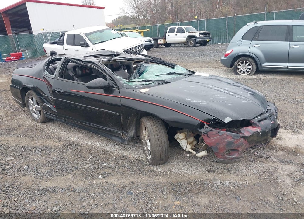 2004 CHEVROLET MONTE CARLO SUPERCHARGED SS VIN: 2G1WZ121849369527