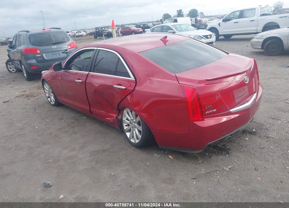 2013 CADILLAC ATS PREMIUM VIN: 1G6AE5S38D0117716