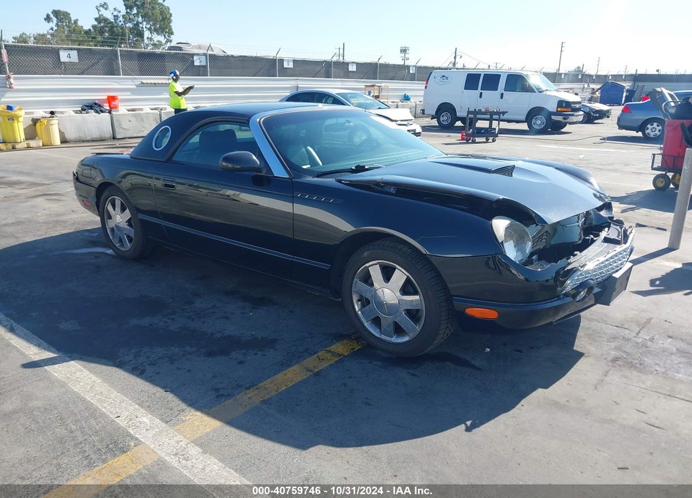 2002 FORD THUNDERBIRD VIN: 1FAHP60A52Y109610