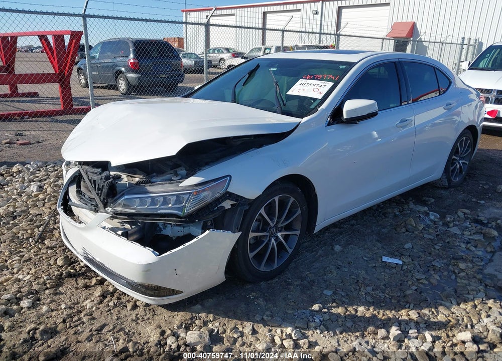 2017 ACURA TLX TECHNOLOGY PACKAGE VIN: 19UUB3F53HA001148