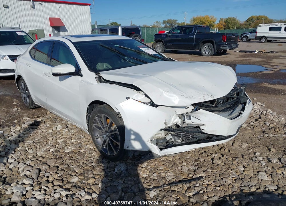 2017 ACURA TLX TECHNOLOGY PACKAGE VIN: 19UUB3F53HA001148