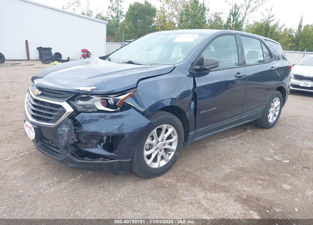 2018 CHEVROLET EQUINOX LS VIN: 3GNAXHEV6JL108802