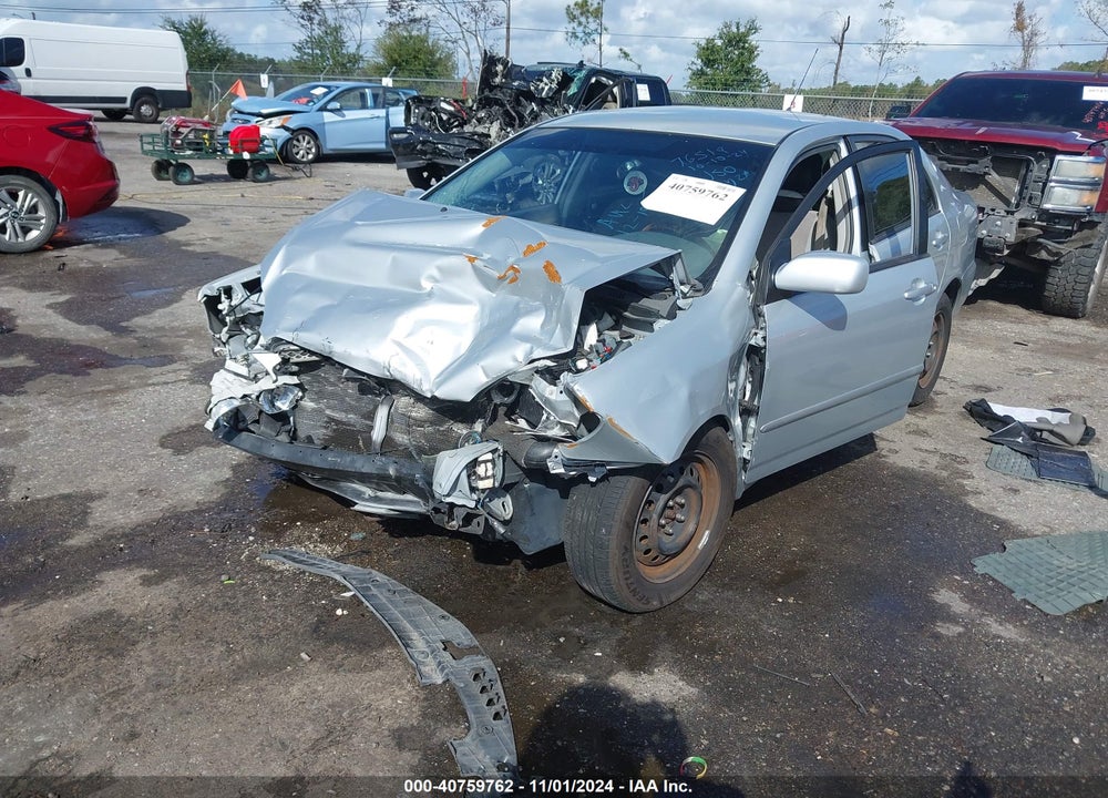2007 TOYOTA COROLLA LE VIN: 2T1BR32E27C777983