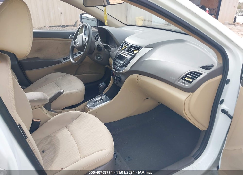 2014 HYUNDAI ACCENT GLS VIN: KMHCU4AE4EU766716