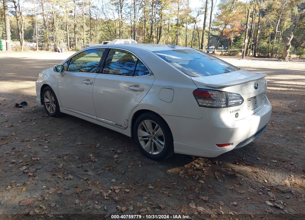 2010 LEXUS HS 250H VIN: JTHBB1BA2A2005543