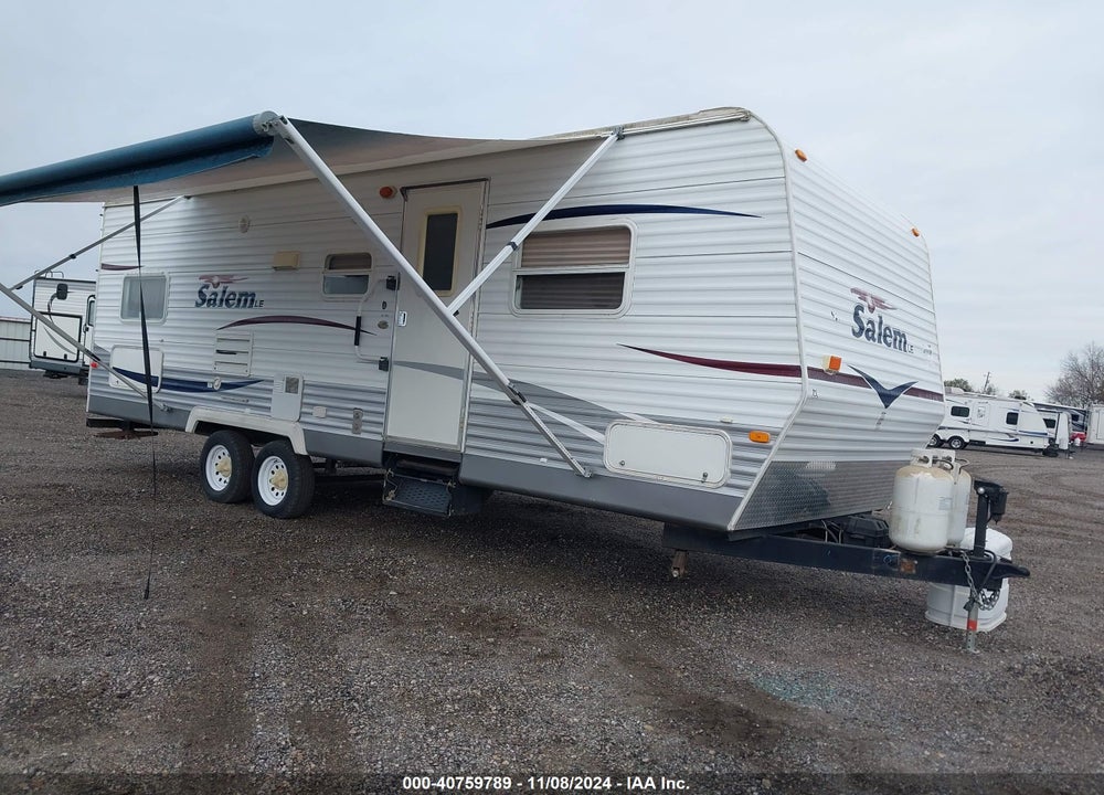 2008 FOREST RIVER SALEM LE 26TBSS VIN: 4X4TSMB268R396367