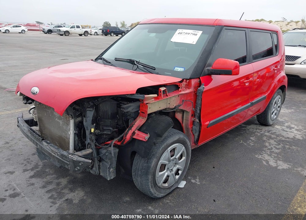 2013 KIA SOUL VIN: KNDJT2A5XD7609031