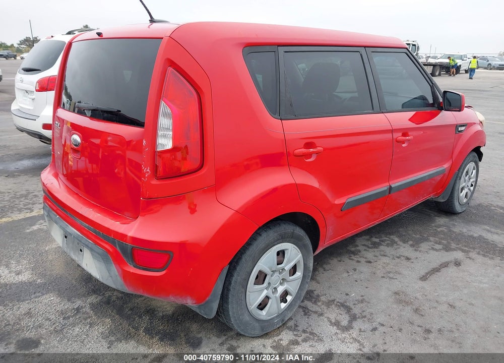2013 KIA SOUL VIN: KNDJT2A5XD7609031