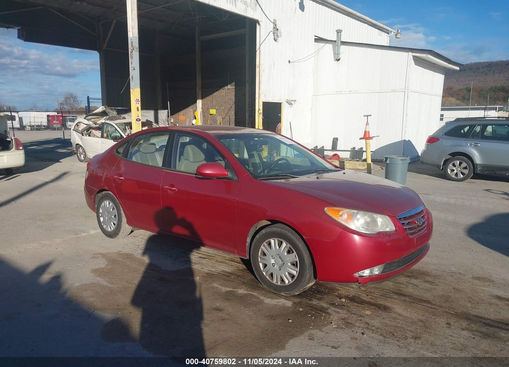 2010 HYUNDAI ELANTRA GLS VIN: KMHDU4AD1AU920241