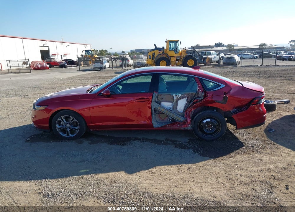 2023 HONDA ACCORD VIN: 1HGCY1F30PA040789