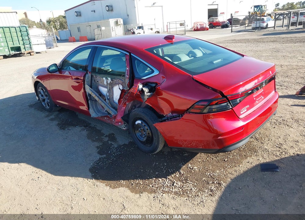 2023 HONDA ACCORD VIN: 1HGCY1F30PA040789