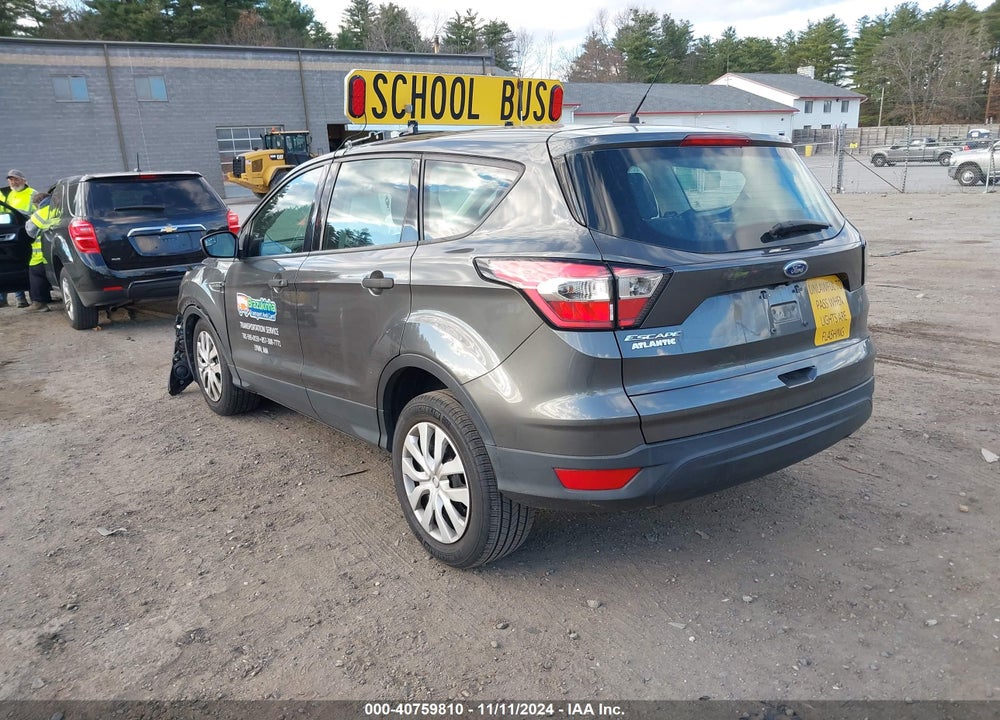 2017 FORD ESCAPE S VIN: 1FMCU0F71HUD01544