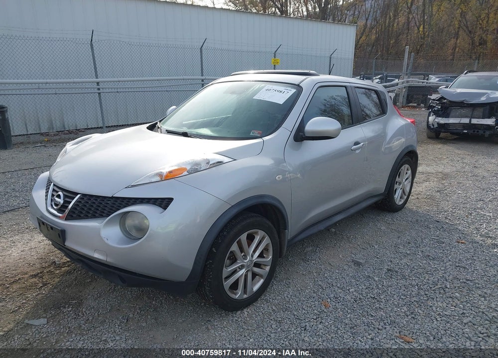2013 NISSAN JUKE SV VIN: JN8AF5MVXDT216551