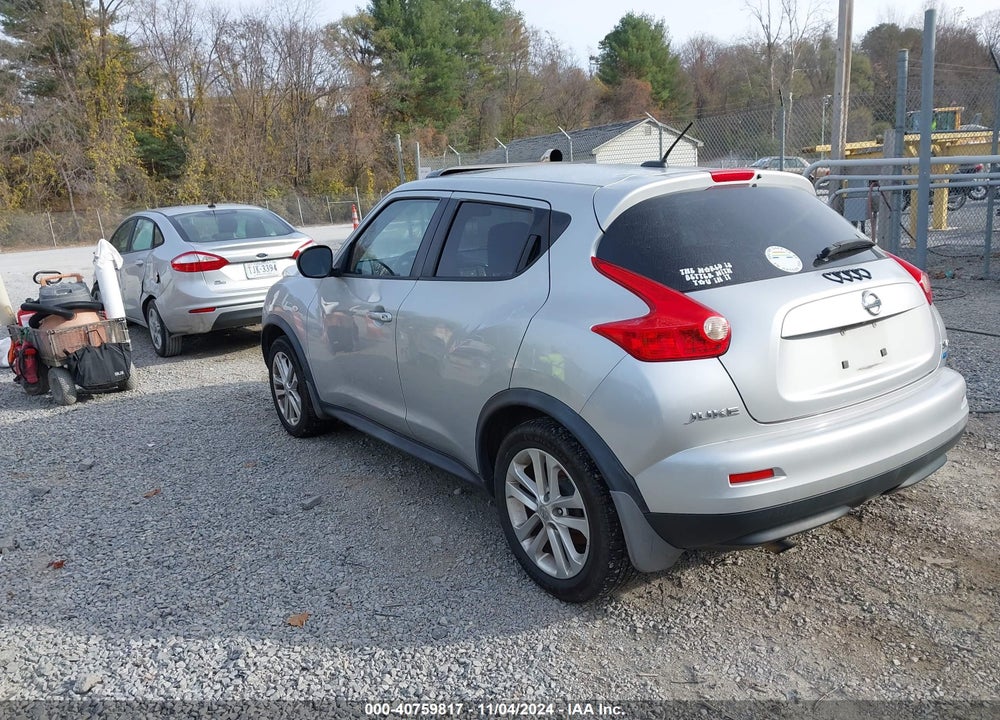 2013 NISSAN JUKE SV VIN: JN8AF5MVXDT216551