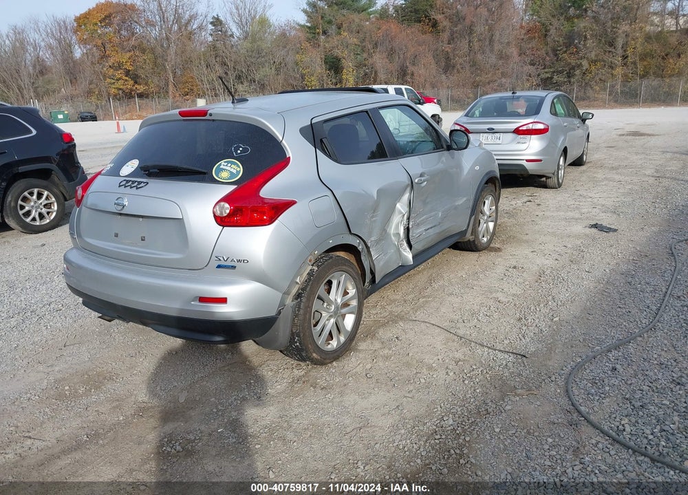 2013 NISSAN JUKE SV VIN: JN8AF5MVXDT216551