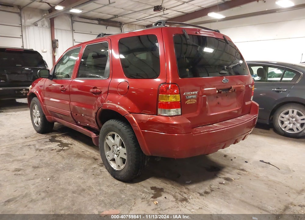 2005 FORD ESCAPE LIMITED VIN: 1FMYU94195KC96111