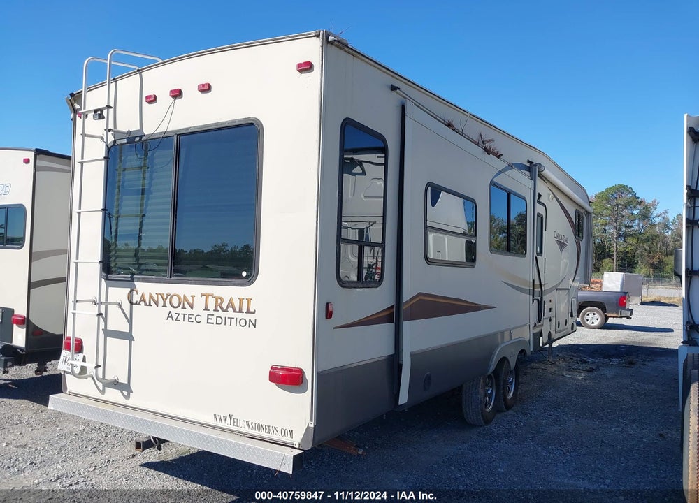 2013 YELLOWSTONE OTHER VIN: 1NL1YFR29D1075116
