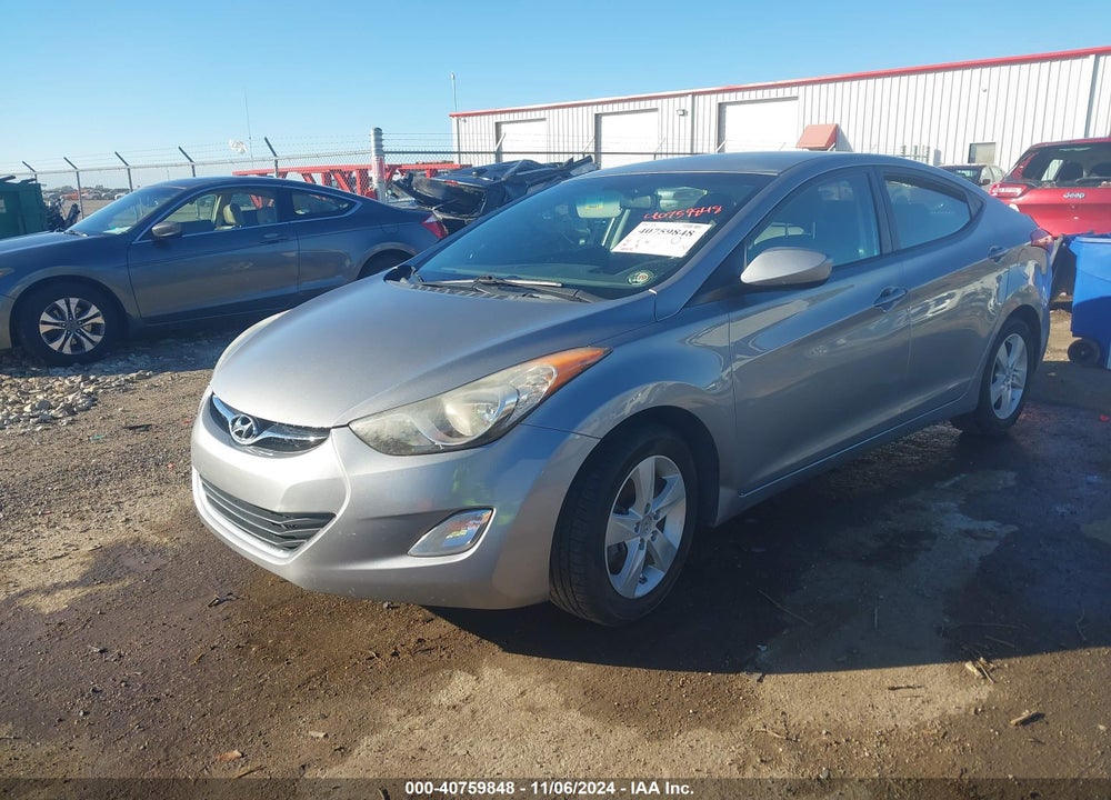 2013 HYUNDAI ELANTRA GLS VIN: KMHDH4AE0DU905411