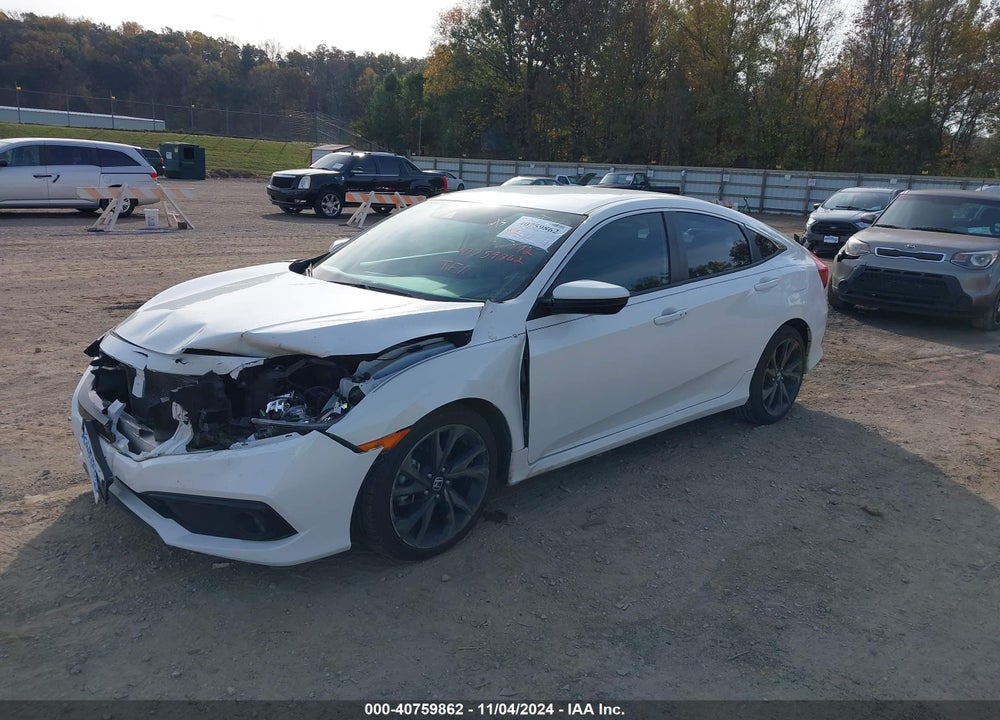 2019 HONDA CIVIC SPORT VIN: 19XFC2F86KE022797