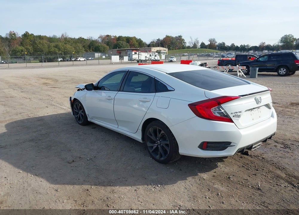 2019 HONDA CIVIC SPORT VIN: 19XFC2F86KE022797