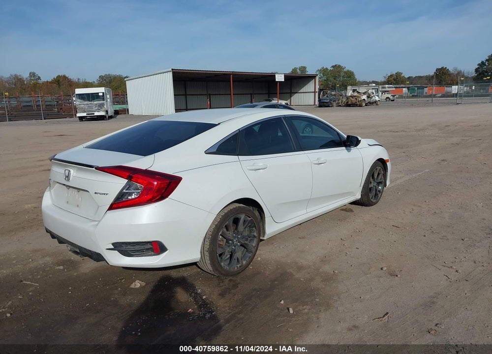 2019 HONDA CIVIC SPORT VIN: 19XFC2F86KE022797