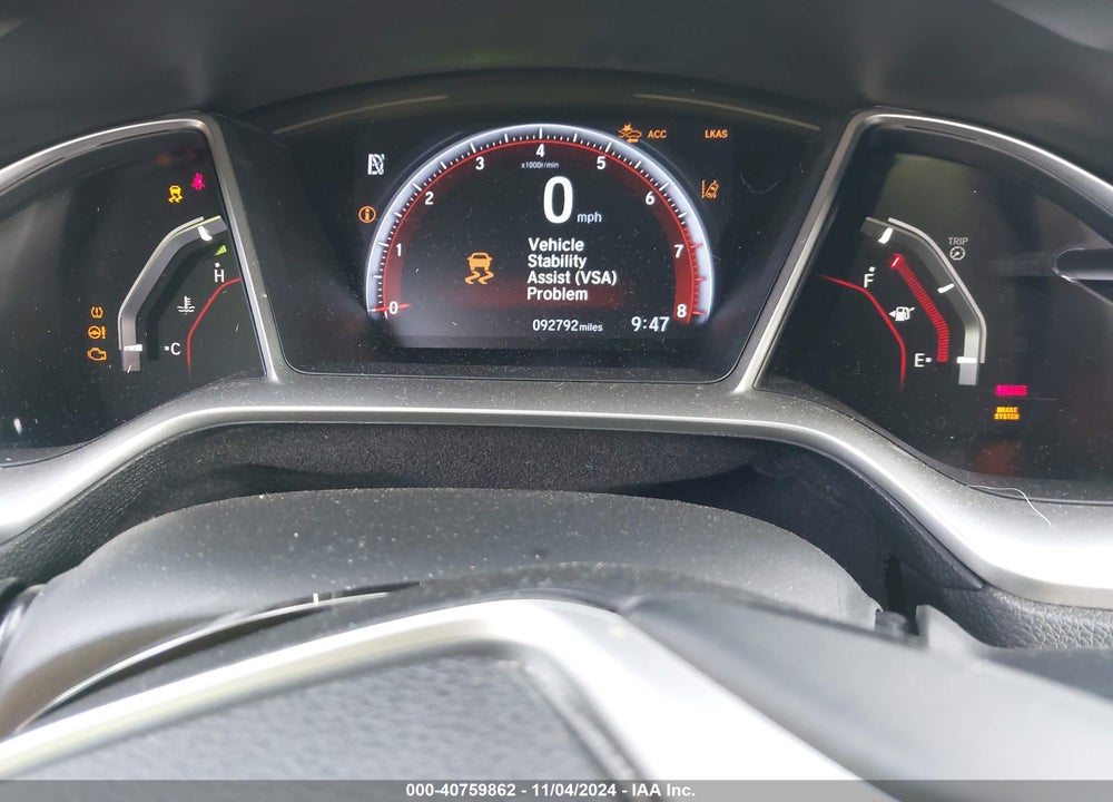 2019 HONDA CIVIC SPORT VIN: 19XFC2F86KE022797
