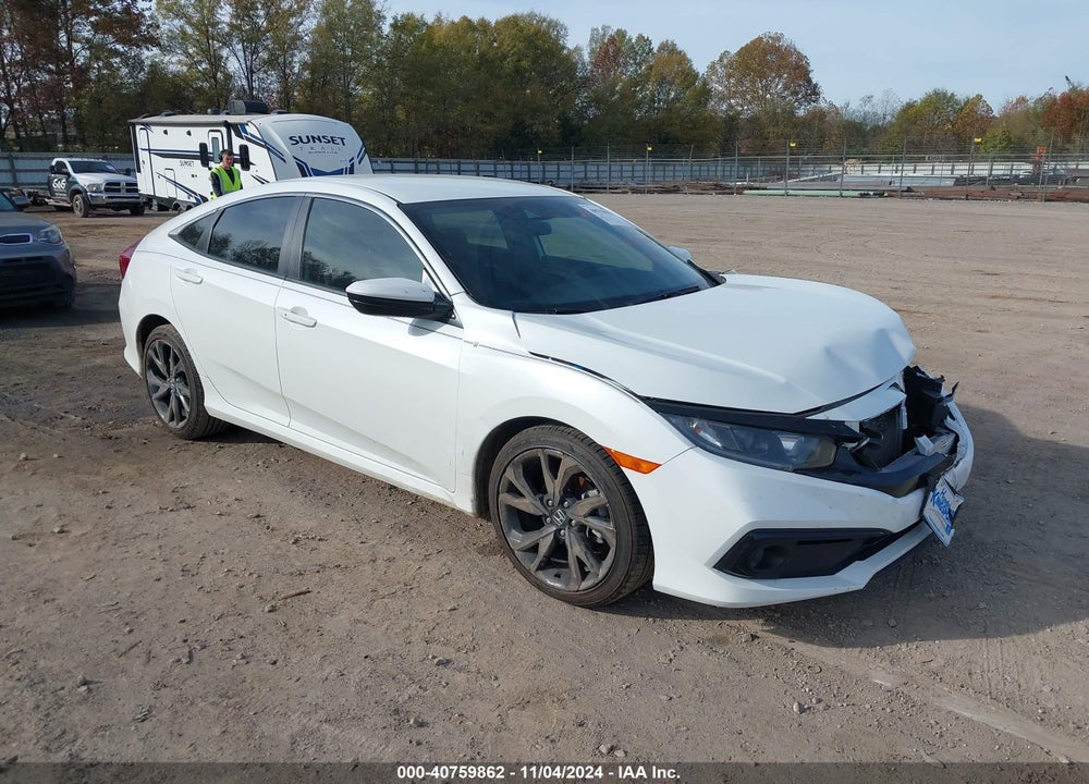 2019 HONDA CIVIC SPORT VIN: 19XFC2F86KE022797