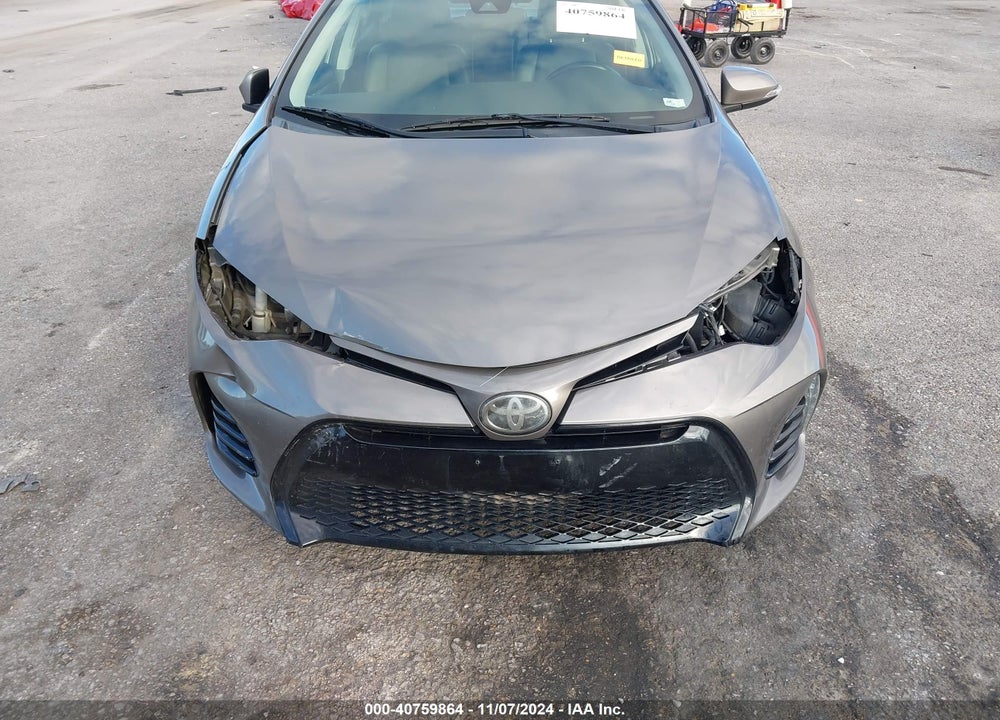 2017 TOYOTA COROLLA SE VIN: 2T1BURHE1HC779962