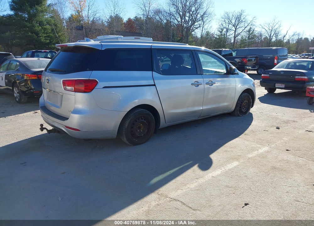 2016 KIA SEDONA LX VIN: KNDMB5C11G6124444