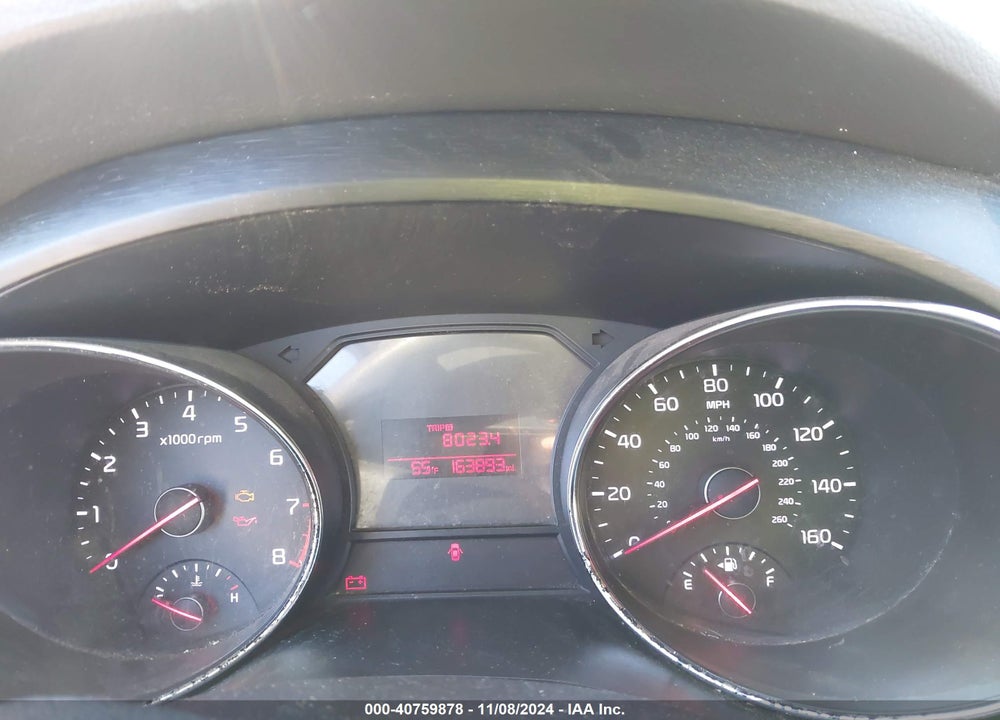 2016 KIA SEDONA LX VIN: KNDMB5C11G6124444