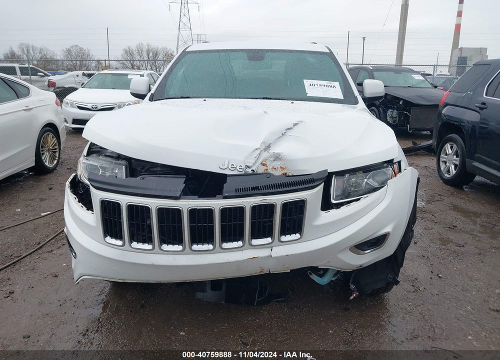 2014 JEEP GRAND CHEROKEE LAREDO VIN: 1C4RJFAGXEC421698