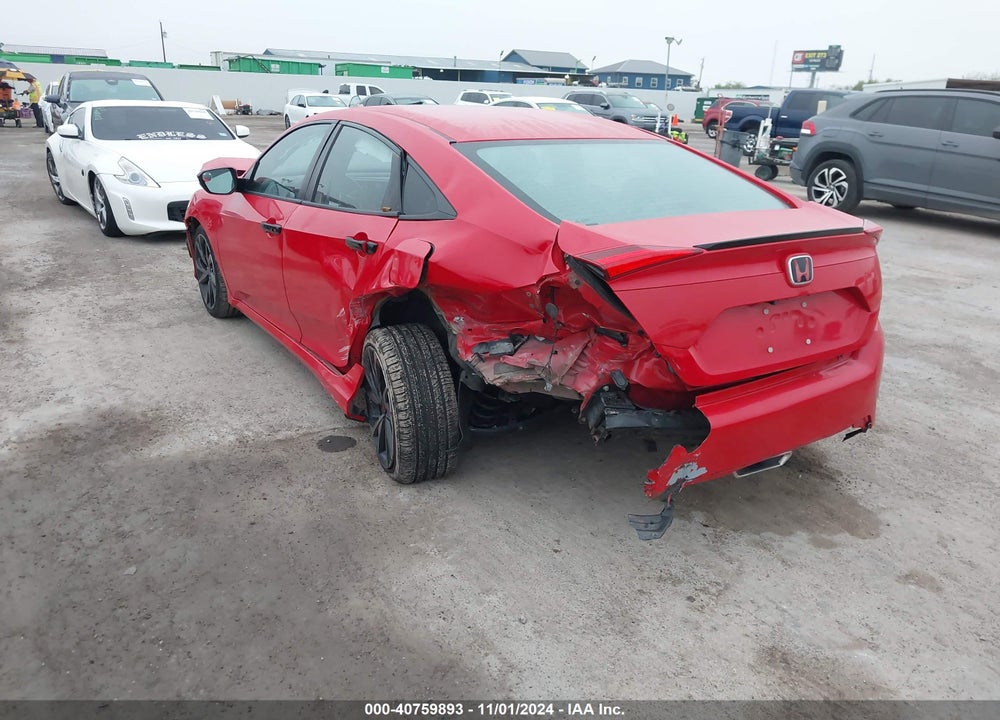 2020 HONDA CIVIC VIN: 2HGFC2F81LH582766