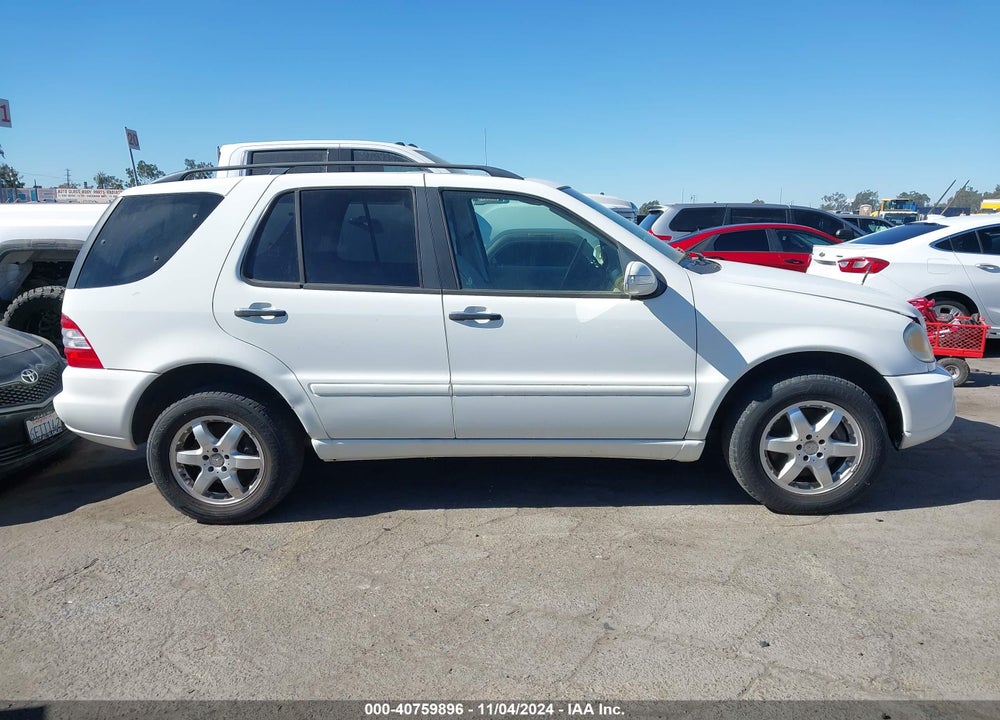 2002 MERCEDES-BENZ ML 500 VIN: 4JGAB75E92A356872