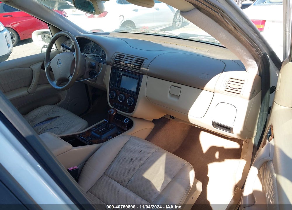 2002 MERCEDES-BENZ ML 500 VIN: 4JGAB75E92A356872
