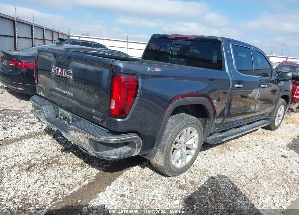 2020 GMC SIERRA 1500 4WD SHORT BOX SLT VIN: 3GTU9DED7LG359792