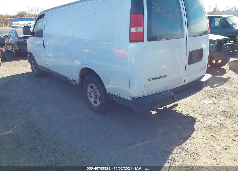 2007 CHEVROLET EXPRESS WORK VAN VIN: 1GCFG15X971127271