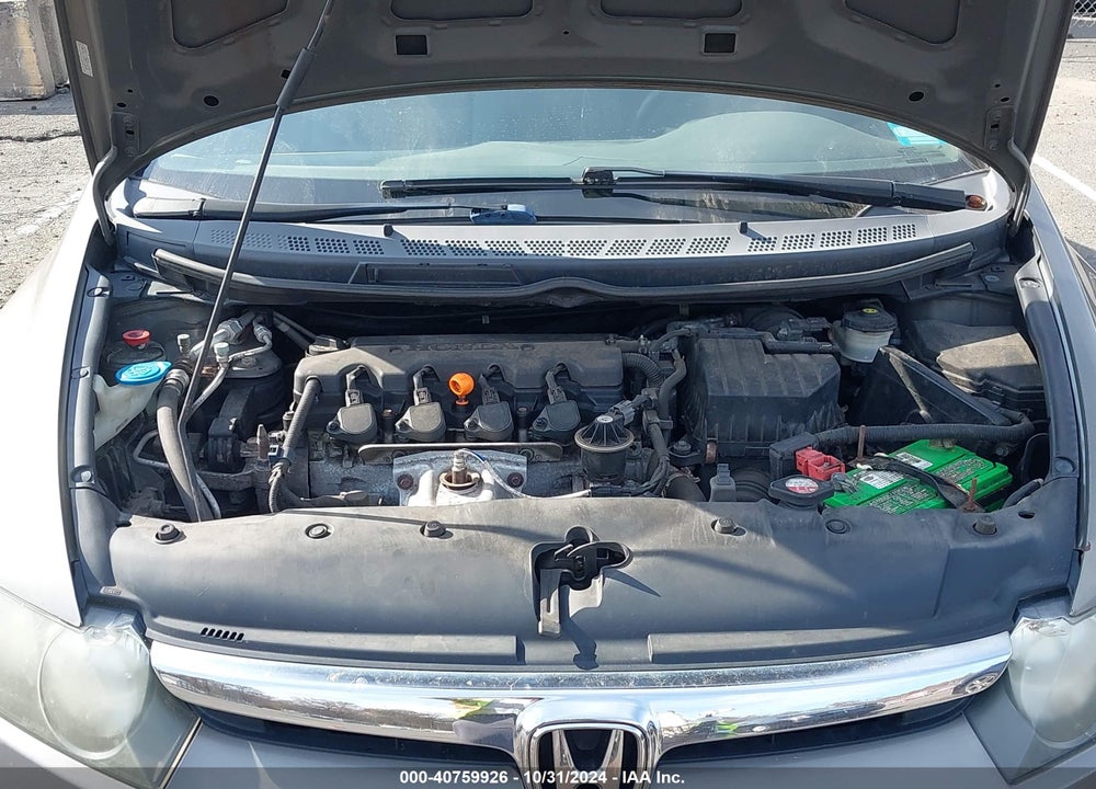 2008 HONDA CIVIC LX VIN: 2HGFA16578H318528