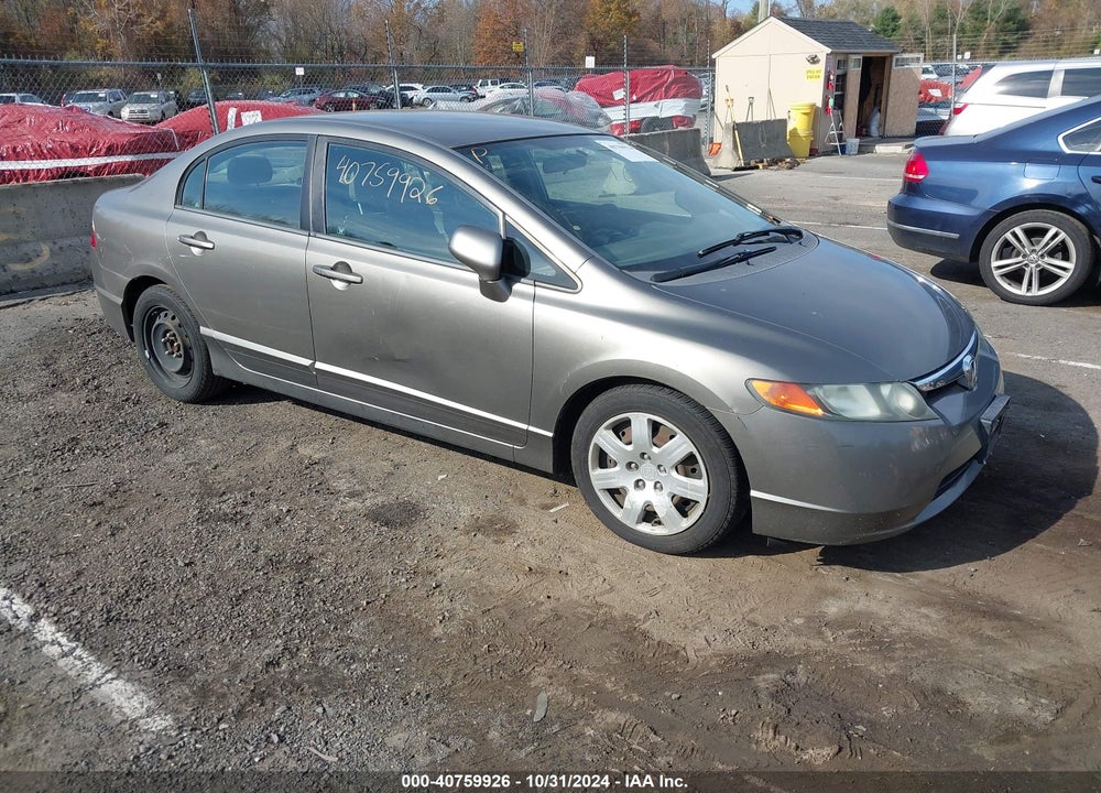 2008 HONDA CIVIC LX VIN: 2HGFA16578H318528