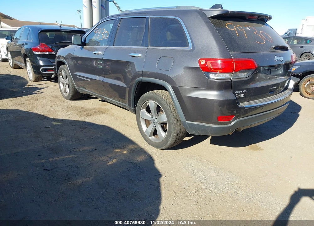 2014 JEEP GRAND CHEROKEE LIMITED VIN: 1C4RJFBG5EC226512