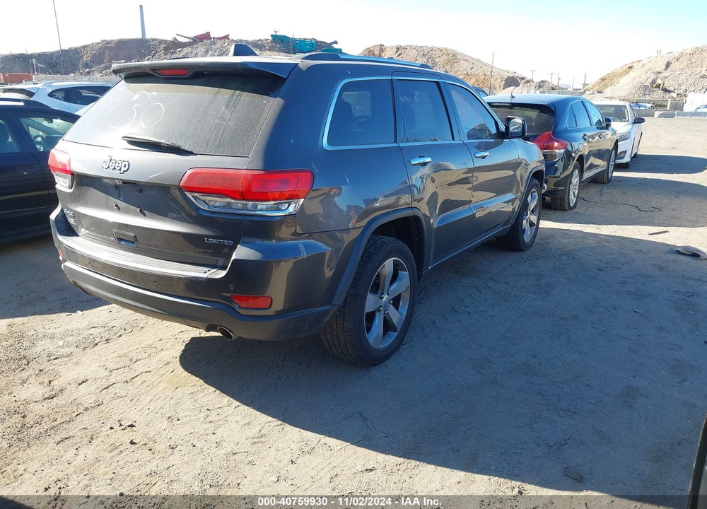 2014 JEEP GRAND CHEROKEE LIMITED VIN: 1C4RJFBG5EC226512