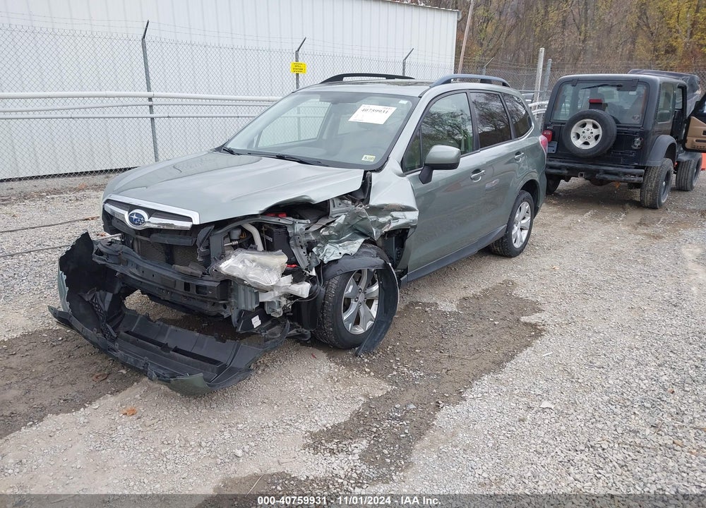 2015 SUBARU FORESTER 2.5I PREMIUM VIN: JF2SJADC1FH441471