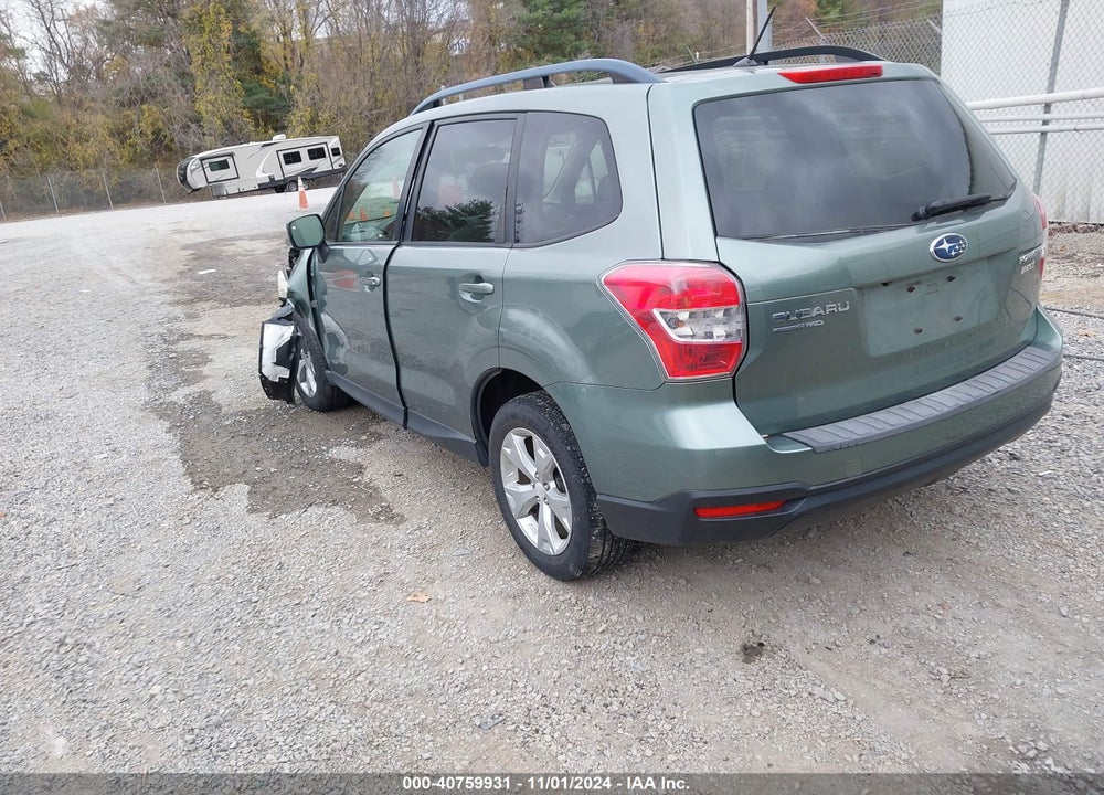2015 SUBARU FORESTER 2.5I PREMIUM VIN: JF2SJADC1FH441471