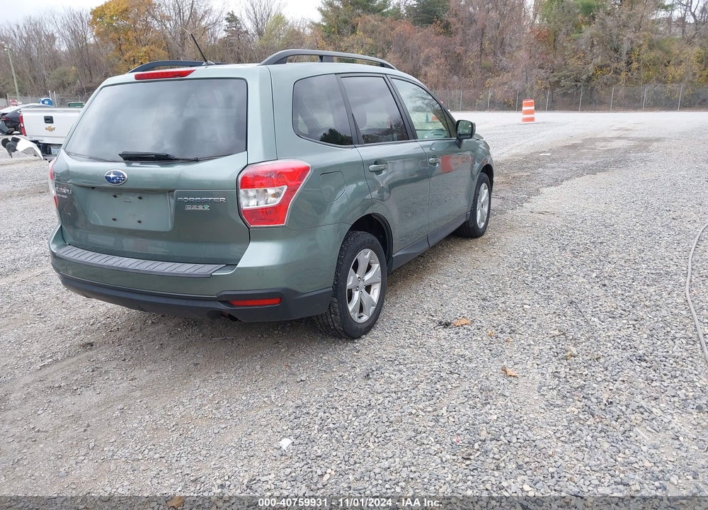 2015 SUBARU FORESTER 2.5I PREMIUM VIN: JF2SJADC1FH441471