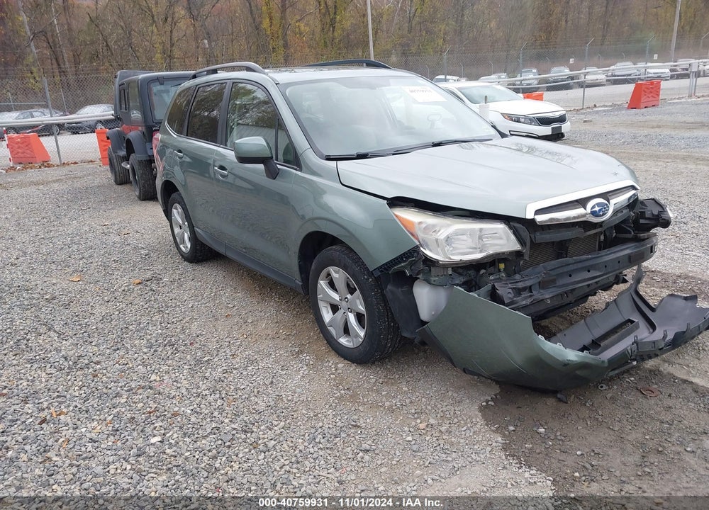 2015 SUBARU FORESTER 2.5I PREMIUM VIN: JF2SJADC1FH441471