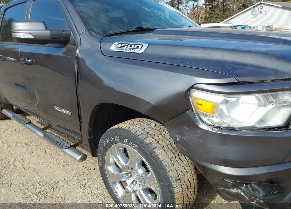 2019 RAM 1500 BIG HORN/LONE STAR 4X4 5'7 BOX VIN: 1C6SRFFTXKN753454